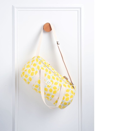 Kinder-Bowlingtasche aus Baumwolle mit Zitronenmuster – POP