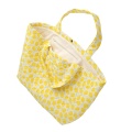 Bolso de mano de gasa de algodón acolchada estampada  - POP