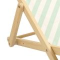 Tumbona para niños de lona de algodón a rayas - POP