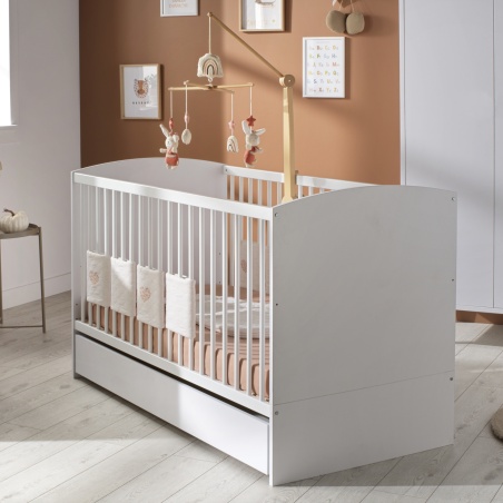 Mitwachsende Babybett-Schublade 70 x 140 – Milann