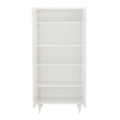 2-door wardrobe with shelves and hanging space - push-to-open - Milann