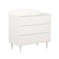 Chambre bébé 2 pièces Milann, Lit bébé 120x60 et Commode à langer + plan à langer offert !