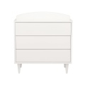 Chambre bébé 2 pièces Milann, Lit bébé 120x60 et Commode à langer + plan à langer offert !