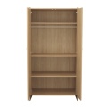 Armoire 2 portes décor bois hêtre