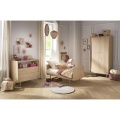 Conjunto de dormitorio infantil evolutivo «My Love»: cama de 140 x 70 evolutiva, cómoda de 2 cajones y armario