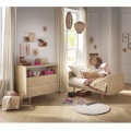 Chambre bébé duo évolutive My Love, Lit 140x70 évolutif et Commode à langer 2 tiroirs + plan à langer offert !
