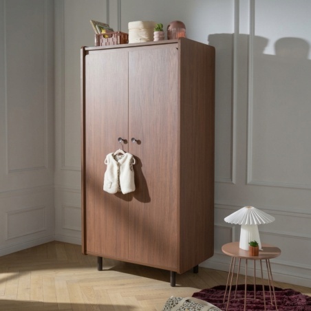 ARMOIRE 2 PORTES  CHOCO